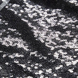 Camiseta sin mangas ajustada con lentejuelas para mujer